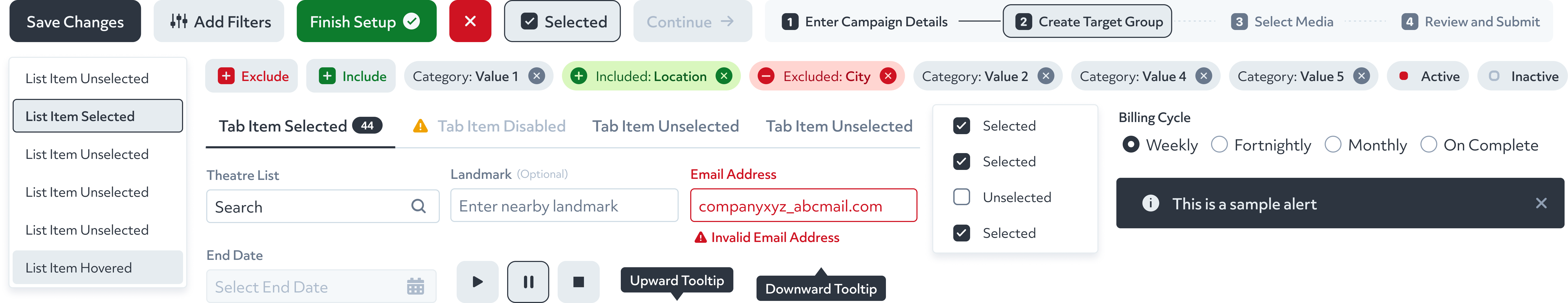 Qube Design System Carousel