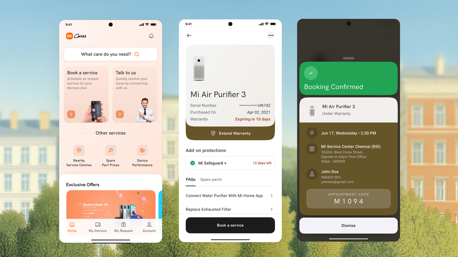 Xiaomi Service App